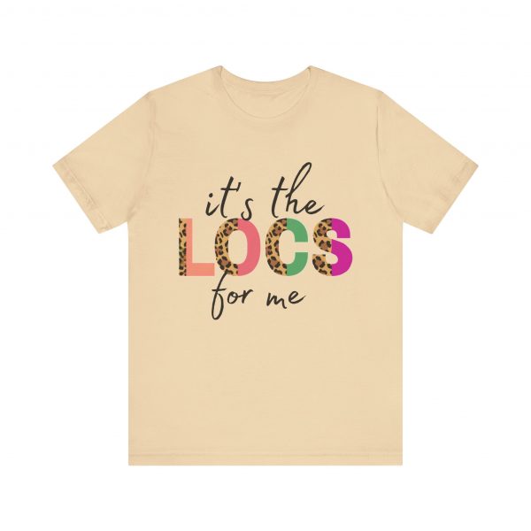 Copy of Stylish "It's the LOCS for Me" T-Shirt with Colorful Leopard Print and Hair Length Levels on Back - Image 21