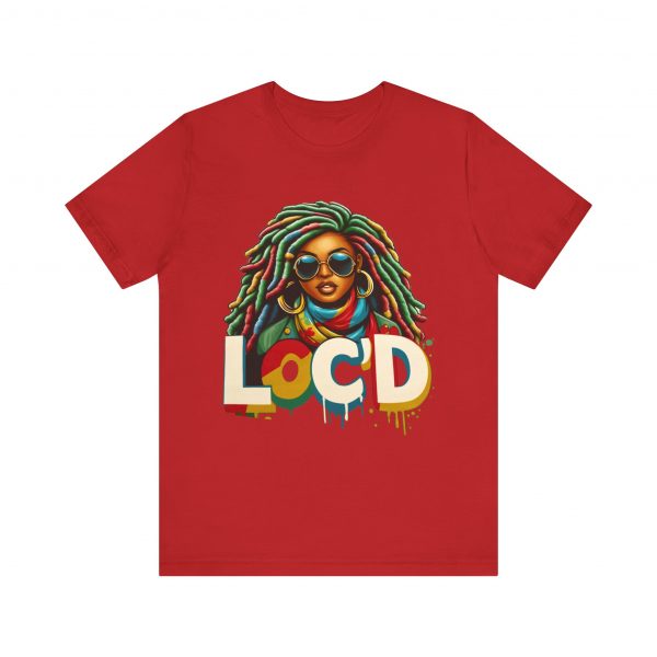 Colorful Loc'd girl T-Shirt - Image 17