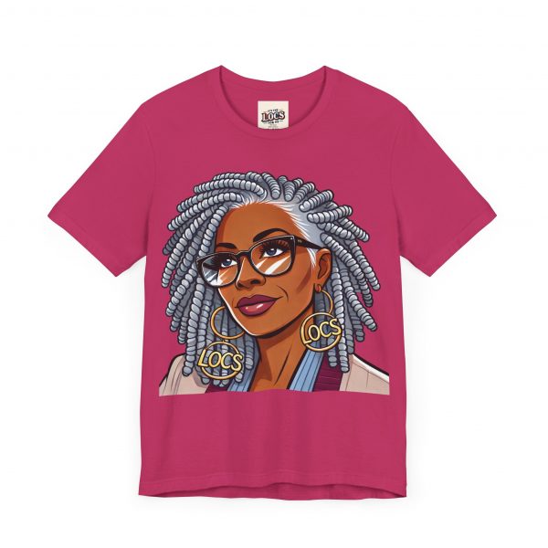 Empowering Woman with Locs T-Shirt - Black Girl Art Tee, Afrocentric Fashion - Image 15