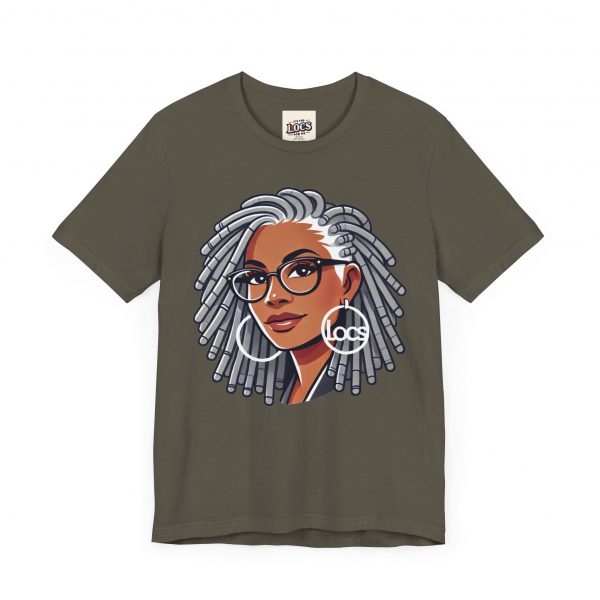 Empowering Woman with Locs T-Shirt - Black Girl  Art Tee, Afrocentric Fashion - Image 7