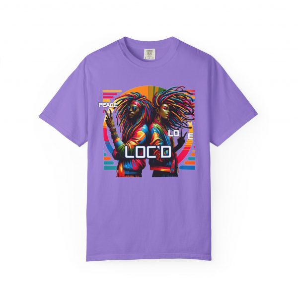 Peace Love Loc'd: Retro-Inspired Unisex Tee Celebrating Unity & Style - Image 53