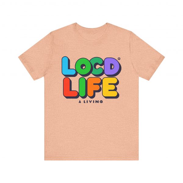 Locd Life A Living T-Shirt - Image 53