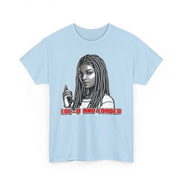 Women's Empowerment LOC'D Tee - Bold Locs Graphic T-Shirt - Image 3