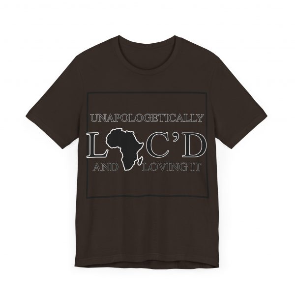 Empowering Unapologetically Loc-d Tee - Diverse Color Options - Celebratory Afrocentric Loc Pride T-Shirt - Image 51
