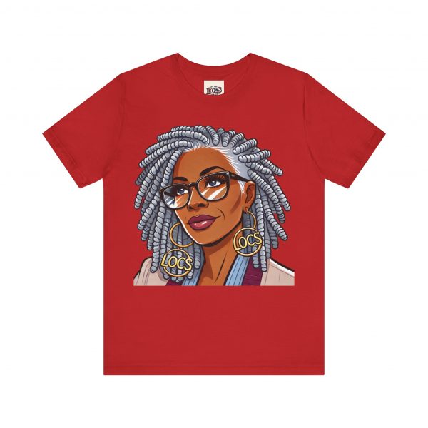 Empowering Woman with Locs T-Shirt - Black Girl Art Tee, Afrocentric Fashion - Image 45