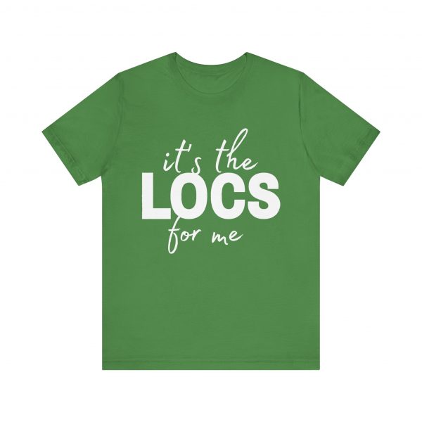 Stylish "It's the Locs for Me" T-Shirt - Empowering Loc Lovers - Image 9
