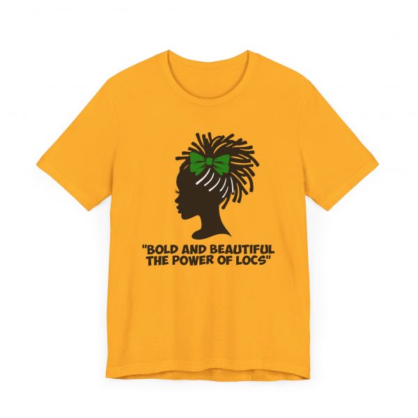 Bold and Beautiful Locs T-Shirt green - Image 7