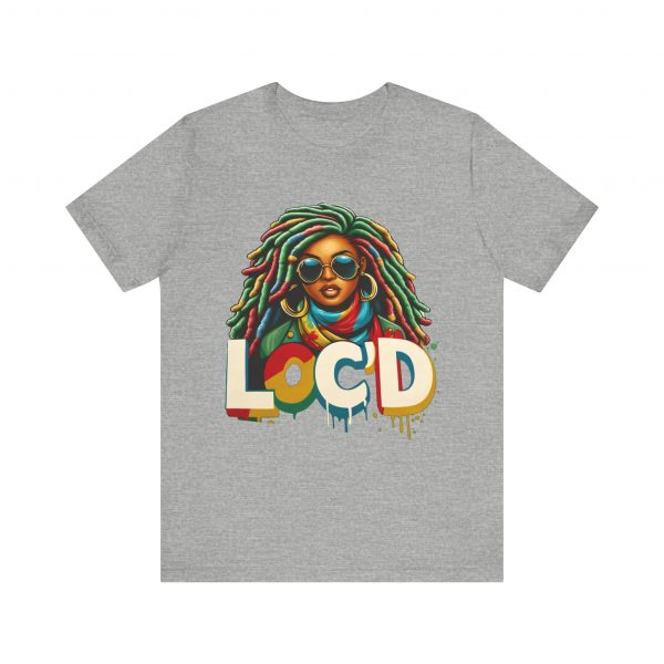Colorful Loc'd girl T-Shirt - Image 57