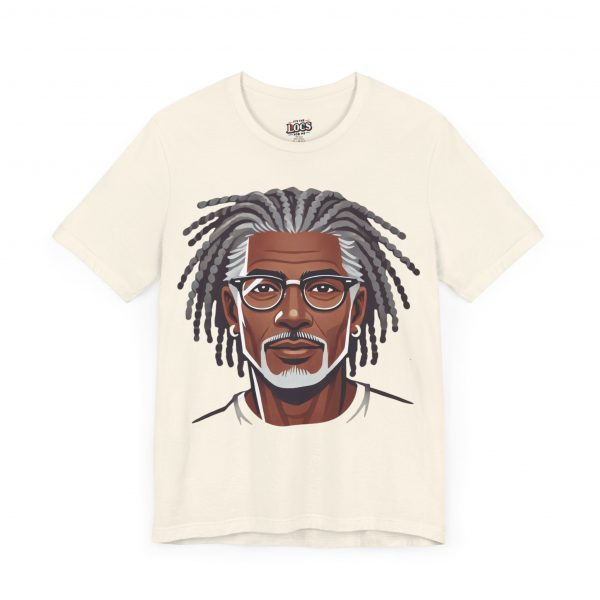 Stylish Elder with Locs T-Shirt - Image 35