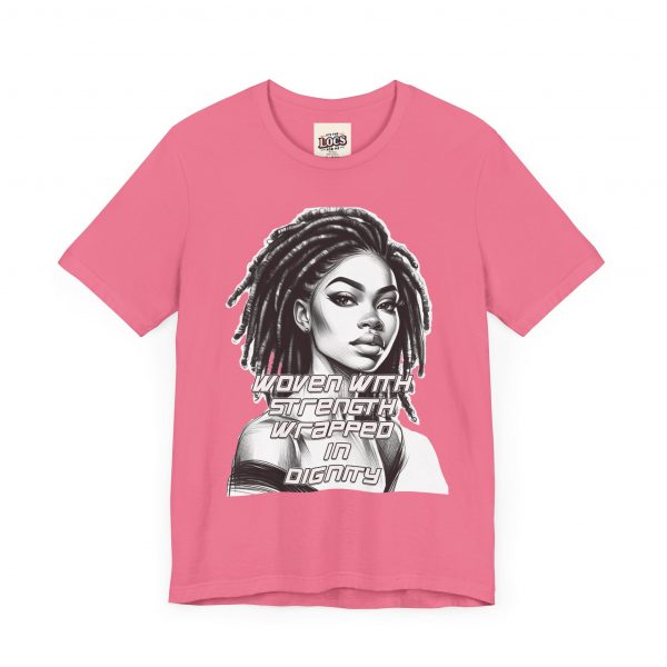 Dignity & Strength Locs Tee - Emblem of Empowerment - Image 39