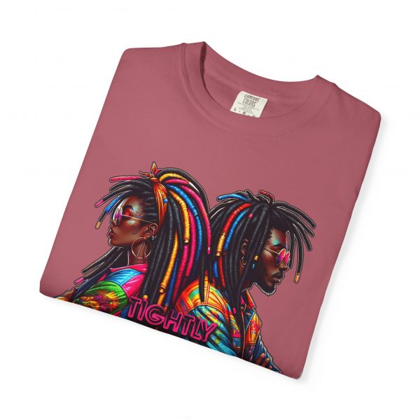 Embrace the Vibrance: Unisex 'Tightly Loc'd' Tee with Electrifying Afrocentric Design - Image 47