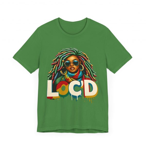 Colorful Loc'd girl T-Shirt - Image 3