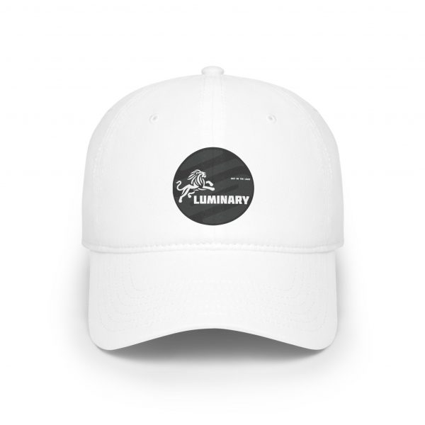 Black Luminary Cap with Lion Graphic - Stylish and Comfortable Adjustable Hat - Perfect for Everyday Wear - Ideal Gift for Men and Women - Image 5