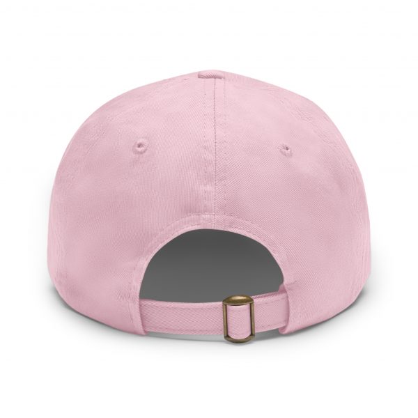 Pink Cap with Round Patch | Locs of Wisdom | Crowns of Glory | Inspirational Design - Image 79