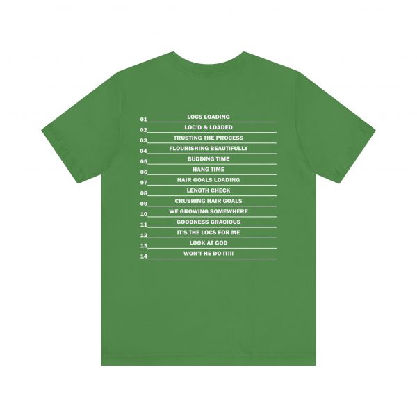 Stylish "It's the Locs for Me" T-Shirt - Empowering Loc Lovers - Image 10