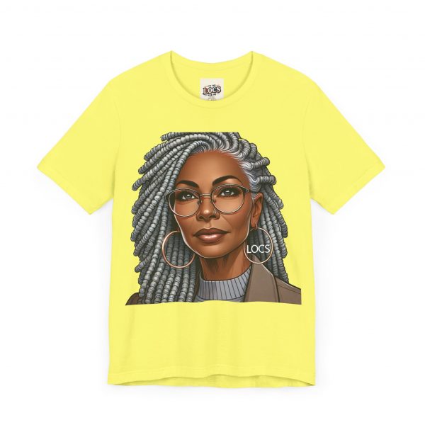 Empowering Woman with Locs T-Shirt - Black Girl Art Tee, Afrocentric Fashion - Image 63