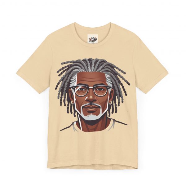 Stylish Elder with Locs T-Shirt - Image 51