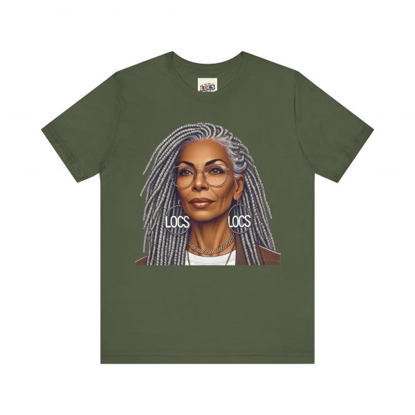 Empowering Woman with Locs T-Shirt - Black Girl Art Tee, Afrocentric Fashion - Image 65