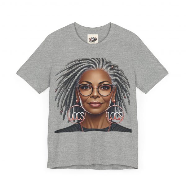 Empowering Woman with Locs T-Shirt - Black Girl Art Tee, Afrocentric Fashion - Image 11