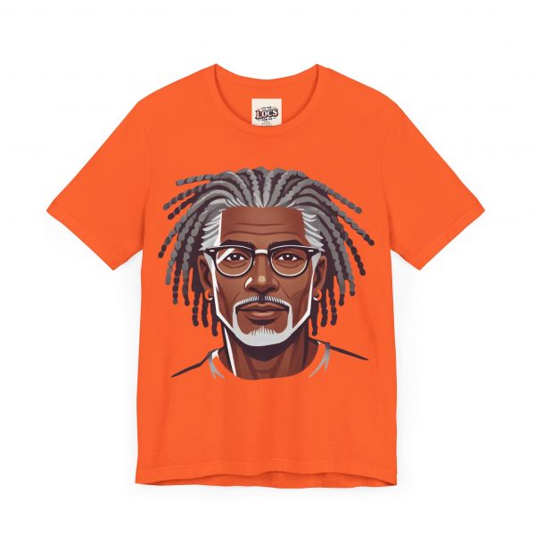 Stylish Elder with Locs T-Shirt - Image 39