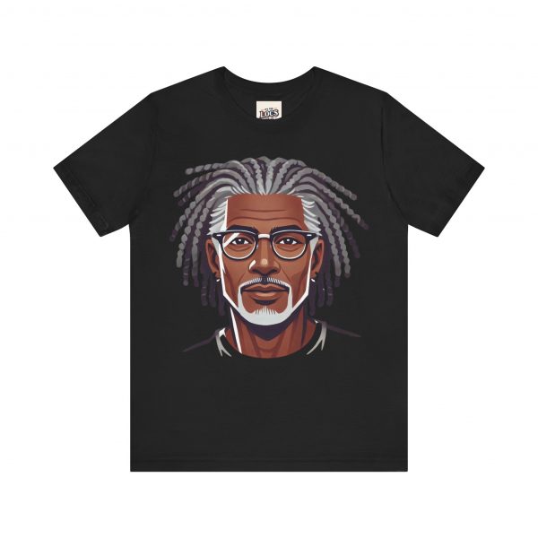 Stylish Elder with Locs T-Shirt - Image 17