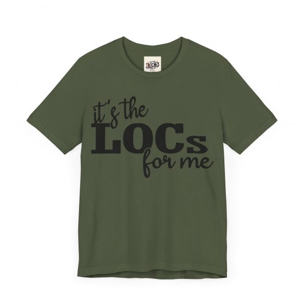 It's the Locs for Me T-Shirt - Multiple Colors Available black print - Image 63
