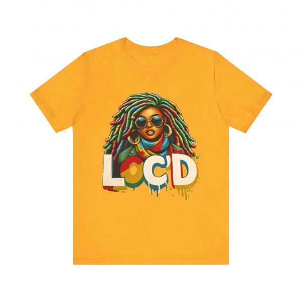 Colorful Loc'd girl T-Shirt - Image 25