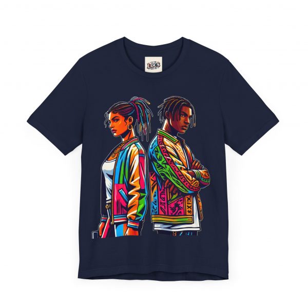 Vibrant Duo Locs T-Shirt – Bold and Beautiful - Image 39