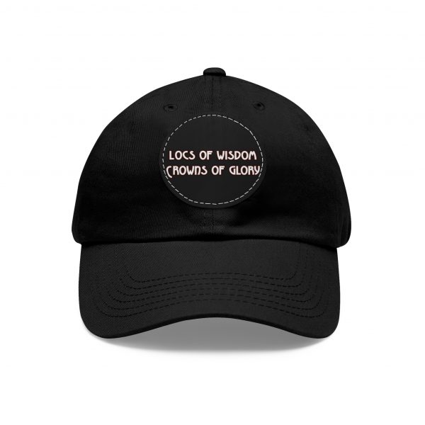 Pink Cap with Round Patch | Locs of Wisdom | Crowns of Glory | Inspirational Design - Image 33