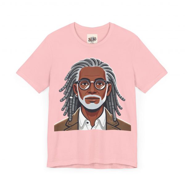 Stylish Elder with Locs T-Shirt - Image 43