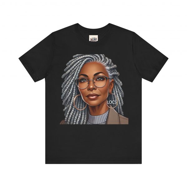 Empowering Woman with Locs T-Shirt - Black Girl Art Tee, Afrocentric Fashion - Image 17