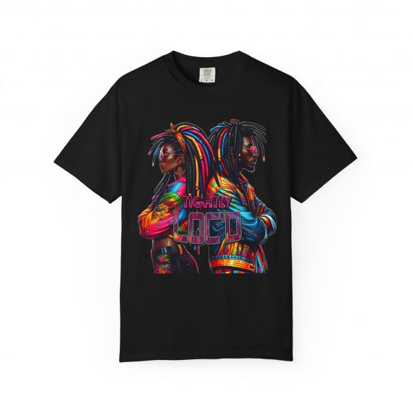 Embrace the Vibrance: Unisex 'Tightly Loc'd' Tee with Electrifying Afrocentric Design - Image 21