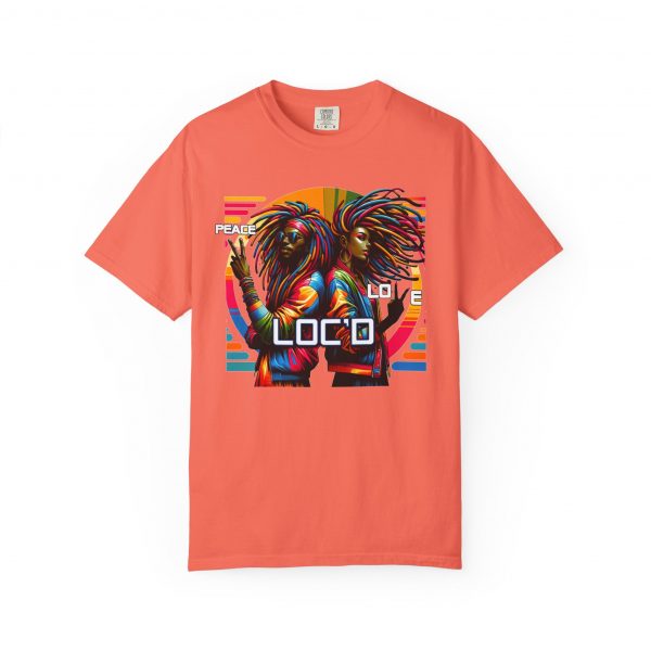 Peace Love Loc'd: Retro-Inspired Unisex Tee Celebrating Unity & Style - Image 25