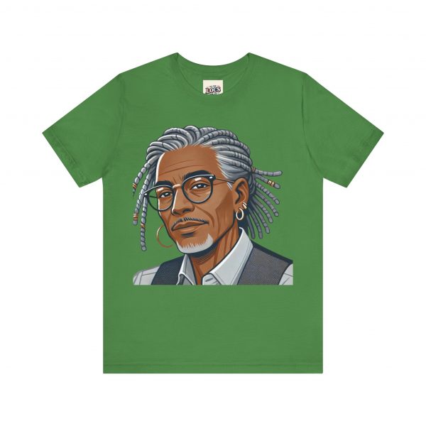 Stylish Elder with Locs T-Shirt - Image 29