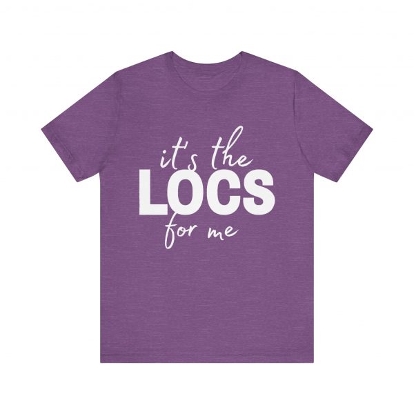 Stylish "It's the Locs for Me" T-Shirt - Empowering Loc Lovers - Image 45