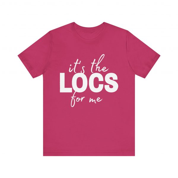 Stylish "It's the Locs for Me" T-Shirt - Empowering Loc Lovers - Image 37
