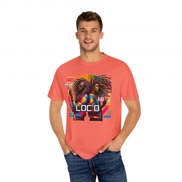 Peace Love Loc'd: Retro-Inspired Unisex Tee Celebrating Unity & Style - Image 28