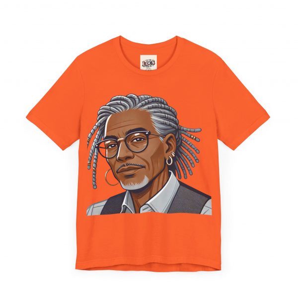 Stylish Elder with Locs T-Shirt - Image 39
