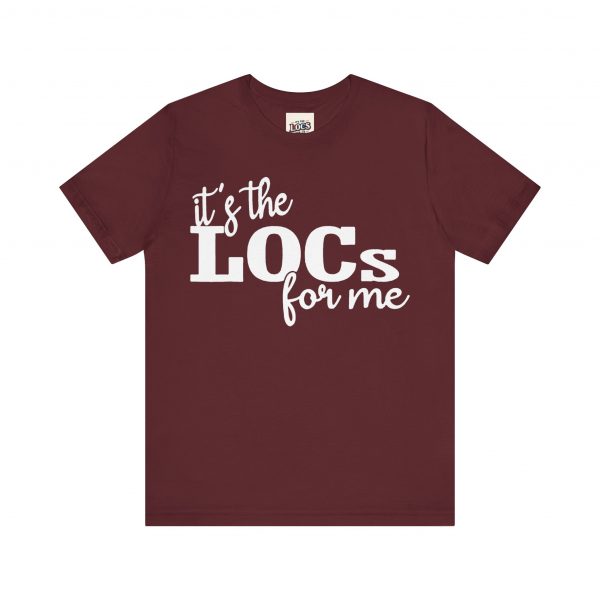 It's the Locs for Me T-Shirt - Multiple Colors Available white print - Image 29
