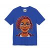 Empowering Woman with Locs White T-Shirt - Black Girl Art Tee, Afrocentric Fashion - Image 55
