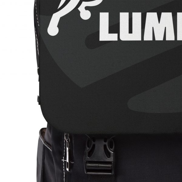 Luminary Black Backpack with Lion Graphic - Stylish and Durable Travel Bag - Spacious and Comfortable - Perfect for School, Work, or Travel - Image 5