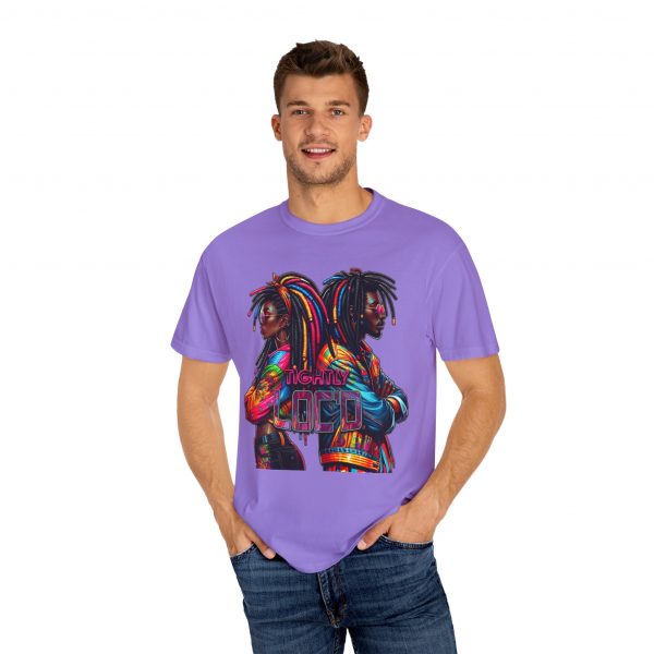 Embrace the Vibrance: Unisex 'Tightly Loc'd' Tee with Electrifying Afrocentric Design - Image 32