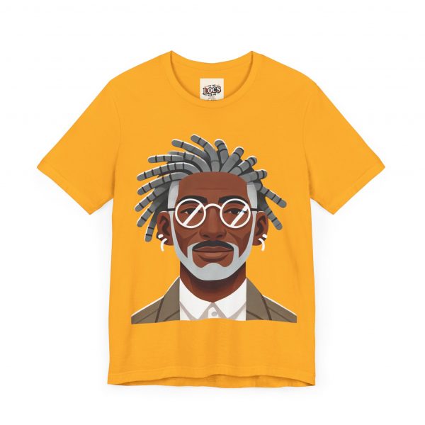 Stylish Elder with Locs T-Shirt - Image 23
