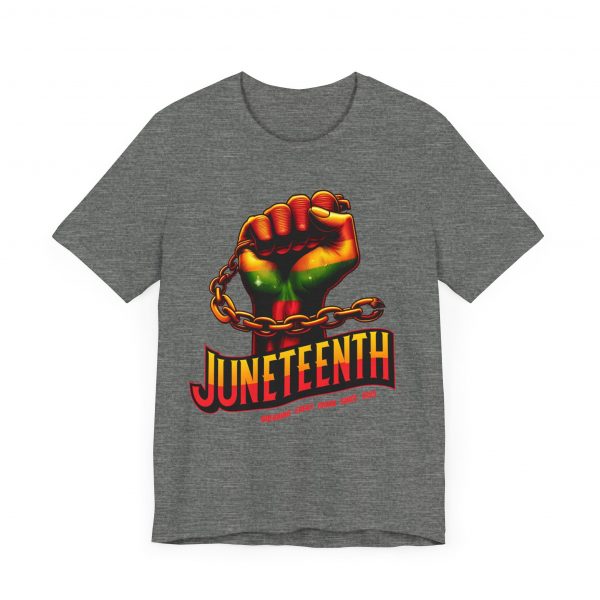 Juneteenth Celebration T-Shirt - Bold Graphic Tee - Breaking Every Chain Since 1865 - Comfortable and Stylish Unisex Shirt - Image 15