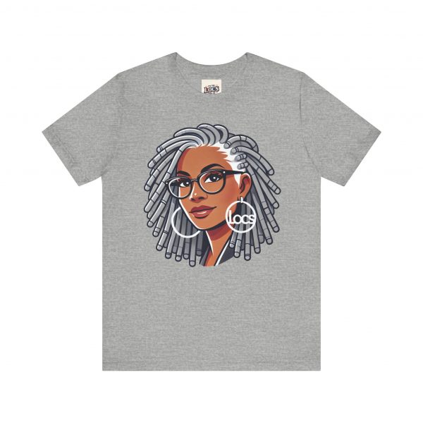 Empowering Woman with Locs T-Shirt - Black Girl  Art Tee, Afrocentric Fashion - Image 9