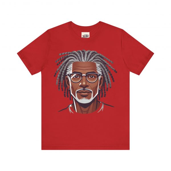 Stylish Elder with Locs T-Shirt - Image 45