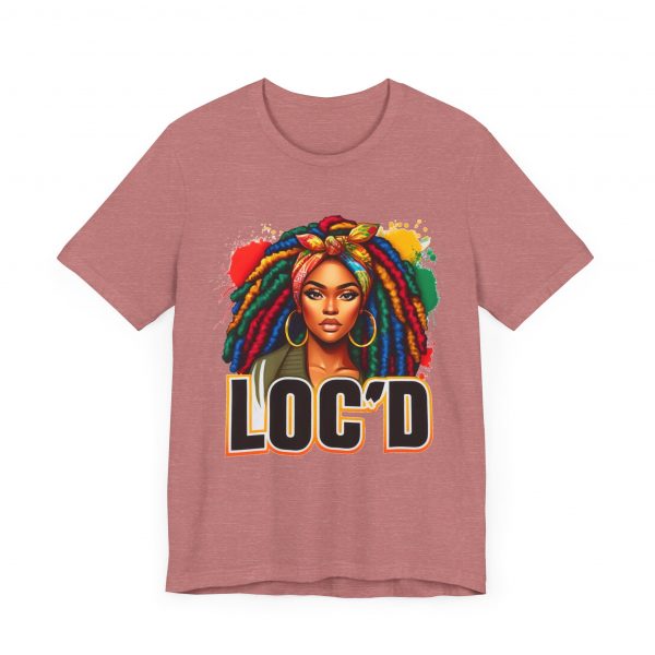 Colorful Loc'd girl splash T-Shirt - Image 11