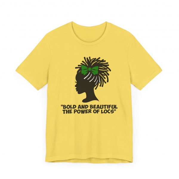 Bold and Beautiful Locs T-Shirt green - Image 27