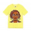 Empowering Woman with Locs White T-Shirt - Black Girl Art Tee, Afrocentric Fashion - Image 27