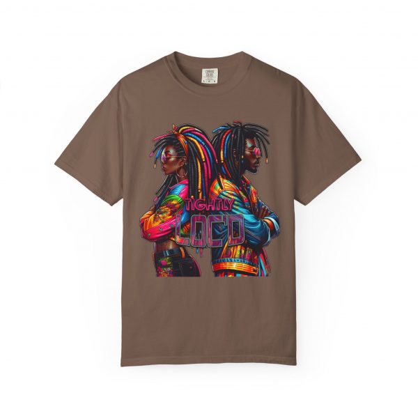 Embrace the Vibrance: Unisex 'Tightly Loc'd' Tee with Electrifying Afrocentric Design - Image 5